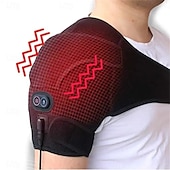 cheap Body Massager-Hot shoulder shoulder USB three controllable temperature thermal shoulder physiotherapy hot compress heating cape