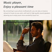 abordables Pulseras inteligentes-696 NX23 Reloj inteligente 2 pulgada Pulsera inteligente Bluetooth Podómetro Recordatorio de Llamadas Seguimiento del Sueño Compatible con Android iOS Mujer Hombre Llamadas con Manos Libres
