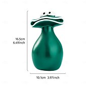 cheap Outdoor Decoration-Resin Sculpture of Three Frogs - Sad Big Mouth Frog Statue Decoration, Resin Frog Animal Decoration for Garden and Home.