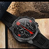 Χαμηλού Κόστους Smartwatch-νέο αθλητικό smartwatch bluetooth 1,85 ιντσών για άνδρες γυναίκες ενσωματωμένο έξυπνο φωνητικό βοηθό bluetooth κλήση παρακολούθησης συνολικής υγείας