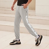 ieftine Pantaloni de alergare și colanți-Bărbați Pantaloni Sport Pantaloni Tear Away Παντελόνια Τρεξίματος Pantaloni atletici Pantaloni de baschet Buzunar Curea elastică Pantaloni În aer liber Sporturi &amp; Exterior De Atletism Toamnă Uscare