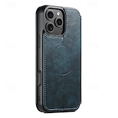 cheap iPhone Cases-Phone Case For iPhone 16 Pro Max Plus iPhone 15 Pro Max Plus iPhone 14 13 12 Pro Max Plus iPhone 14 Pro Max iPhone 13 12 Pro Max Back Cover with Stand Holder Magnetic Support Wireless Charging Retro