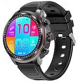 abordables Montres connectées-imosi 1,53 pouces montre intelligente bluetooth appel podomètre écouteurs 2 en 1 écouteurs lecture de musique locale tws bluetooth casque de sport sans fil smartwatch