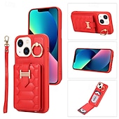 お買い得  iPhone用ケース-電話 ケース 用途 iPhone 16 Pro Max プラス iPhone 15 プロマックスプラス iPhone 14 13 12 11 Pro Max Plus iPhone 14 Pro Max iPhone 13 12 11 Pro Max ウォレットカードケース スタンド付き リストストラップ付き カード挿入口 レトロ風 TPU PUレザー