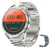 Χαμηλού Κόστους Smartwatch-νέο αθλητικό smartwatch bluetooth 1,85 ιντσών για άνδρες γυναίκες ενσωματωμένο έξυπνο φωνητικό βοηθό bluetooth κλήση παρακολούθησης συνολικής υγείας