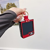 economico Cover Samsung-telefono Custodia Per Capovolgi Z 6 Z Flip 5 Z Flip 4 Z Flip 3 Per retro Fibbia ad anello Resistente agli urti Retrò TPU pelle sintetica