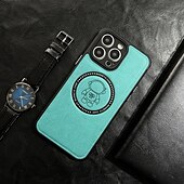 economico Cover per iPhone-telefono Custodia Per iPhone 15 14 Pro Max Plus iPhone 13 12 11 Pro Max Copertura Posteriore Magnetico Supporta la Ricarica Wireless Resistente agli urti Retrò TPU Pelle PU