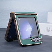 お買い得  サムスン用ケース-電話 ケース 用途 Zフリップ6 Z Flip 5 Z Flip 4 Z Flip 3 ウォレットカードケース スタンド付き 耐衝撃 レトロ風 仕上げ PUレザー