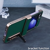 お買い得  サムスン用ケース-電話 ケース 用途 Zフリップ6 Z Flip 5 Z Flip 4 Z Flip 3 ウォレットカードケース スタンド付き 耐衝撃 レトロ風 仕上げ PUレザー