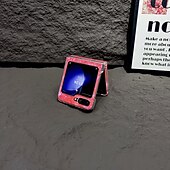 お買い得  サムスン用ケース-電話 ケース 用途 サムスンのギャラクシー Zフリップ6 Z Flip 5 Z Flip 4 Z Flip 3 バックカバー 耐衝撃 レトロ風 PC
