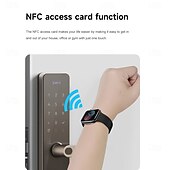 abordables Bracelets connectés-696 iW10 Montre intelligente 1.85 pouce Montre intelligente avec bracelet Bluetooth Rappel d&#039;Appel Moniteur de Sommeil Moniteur de Fréquence Cardiaque Compatible avec Android iOS Hommes Mode