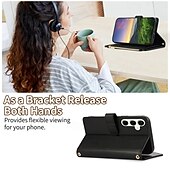 abordables Coques Samsung-téléphone Coque Pour S24 S24 Ultra Plus S24 FE S23 S22 S21 S20 Ultra Plus FE A54 A34 A14 A73 A53 A33 A23 A13 A72 A52 A32 A22 A12 A71 A51 A31 S25 Ultra Coque Arriere Avec Support fermeture Éclair avec