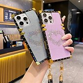 abordables Carcasas iPhone-teléfono Funda Para iPhone 16 Pro Max Plus iPhone 15 Pro Max Plus iPhone 14 13 12 11 Pro Max Plus iPhone 14 Pro Max iPhone 13 12 11 Pro Max Funda Trasera con correa de muñeca Antigolpes Retro TPU