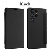 levne Pouzdra pro Samsung-Ochranný kryt na telefon pro S24 S24 Ultra Plus S23 Ultra Plus S23 S22 S22 Plus Ultra S25 Ultra zadní kryt se stojanem slotem na karty odolný proti nárazu retro TPU PU kůže