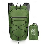 economico Zaini e borse-15 L Zaino giornaliero Zaino per escursioni Cerniera Multi-tasche Impermeabile alla pioggia Design Anatomico Indossabile Durevole Esterno Escursionismo Campeggio Militare Nylon Grigio scuro Nero Blu