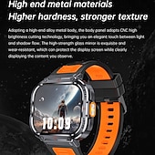 abordables Pulseras inteligentes-696 NX23 Reloj inteligente 2 pulgada Pulsera inteligente Bluetooth Podómetro Recordatorio de Llamadas Seguimiento del Sueño Compatible con Android iOS Mujer Hombre Llamadas con Manos Libres