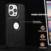 お買い得  iPhone用ケース-電話 ケース 用途 iPhone 16 Pro Max プラス iPhone 15 プロマックスプラス iPhone 14 13 12 11 Pro Max Plus iPhone 14 Pro Max iPhone 13 12 11 Pro Max バックカバー 耐衝撃 レトロ風 TPU PUレザー