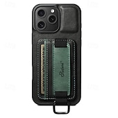 abordables Coques iPhone-téléphone Coque Pour iPhone 16 Pro Max Plus iPhone 15 Pro Max Plus iPhone 14 13 12 11 Pro Max Plus iPhone 14 Pro Max iPhone 13 12 11 Pro Max Coque Arriere Avec Support avec dragonne Fente pour carte
