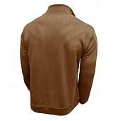 billiga grundläggande t-shirts-Herr T-tröja Långärmad tröja Långärmad Hög krage Vår &amp; Höst Många årstider Lappverk Dagligen Ledigt Gatustil Dragkedja Utomhus Gata Casual Mörkgrå Svart Rubinrött Topp t-shirt för män