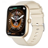 abordables Relojes inteligentes-iMosi ZW65 Reloj inteligente 2.01 pulgada Smartwatch Reloj elegante Bluetooth Monitoreo de temperatura Podómetro Recordatorio de Llamadas Compatible con Android iOS Mujer Hombre Llamadas con Manos