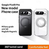 levne Ostatní pouzdra-telefon Carcasă Pro Pixel 9 Pro Pixel 9 Pro XL Pixel 8 Pro Pixel 8 Pixel 9 Zadní kryt se stojánkem Magnetické Podpora bezdrátového nabíjení Retro TPU Akrylát