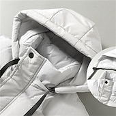 economico Gilet Puffer da Uomo-Per uomo Gilet imbottito Gilet con cappuccio Imbottito Gilet Gilet trapuntato Giornaliero Appuntamento Da mare Di tendenza Informale Autunno inverno Tasche Cappuccio staccabile Poliestere Tenere al