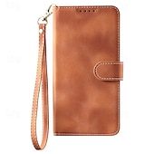cheap iPhone Cases-Phone Case For iPhone 16 Pro Max Plus iPhone 15 Pro Max Plus iPhone 14 13 12 11 Pro Max Plus Mini iPhone 14 Pro Max iPhone 13 12 11 Pro Max Flip Cover with Stand Holder Magnetic with Wrist Strap Retro