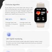 tanie Inteligentne bransoletki-696 P93 Inteligentny zegarek 1.393 in Inteligentne Bransoletka Bluetooth Krokomierz Powiadamianie o połączeniu telefonicznym Rejestrator snu Kompatybilny z Android iOS Damskie Męskie Odbieranie bez