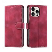 cheap iPhone Cases-Phone Case For iPhone 16 Pro Max Plus iPhone 15 Pro Max Plus iPhone 14 13 12 11 Pro Max Plus Mini iPhone 14 Pro Max iPhone 13 12 11 Pro Max Flip Cover with Stand Holder Magnetic with Wrist Strap Retro