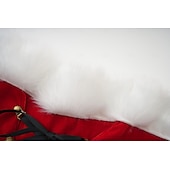 olcso Felnőtt karácsonyi jelmezek-Mikulás ruhák Mikulás Mrs.Claus Karácsonyi ruha Mikulás ruhák Szexi jelmezek Mikulás sapka Női Karácsony Álarcos mulatság Szexi Cosplay jelmez Felnőttek Parti Karácsony Ruha Kalap