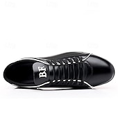 cheap Men&#039;s Sneakers-Men&#039;s Red Casual Sneakers – Stylish Faux Leather, Lace-Up Design, Comfortable Everyday Footwear