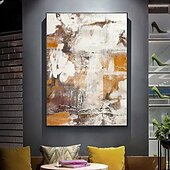 cheap Abstract Paintings-Mintura Handmade Abstract Texture Oil Paintings On Canvas Wall Art Decoration Modern Picture For Home Decor Rolled Frameless Unstretched Painting