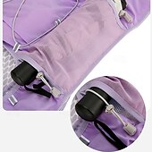 abordables Mochila de senderismo-/ Mochilas de Senderismo Cremallera Multi bolsillo - Resistente a la lluvia Diseño Anatómico Listo para vestir Duradero Al aire libre Senderismo Corriendo Cámping Nailon Negro Rojo Morado