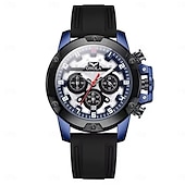 baratos Relógios Quartz-relógios onola para homens 6858 relógios de quartzo luminosos multifuncionais esportivos pulseira de silicone relógio masculino à prova d&#039;água
