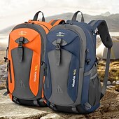 abordables Mochila de senderismo-40 L Mochilas de Senderismo Mochila Cremallera Multi bolsillo - Resistente a la lluvia Diseño Anatómico Listo para vestir Duradero Al aire libre Senderismo Cámping Militar Nailon Negro Verde Ejército