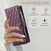 Недорогие Чехлы для Samsung-телефон Кейс для Назначение Z-сгиб 6 Z Fold 5 Z Fold 4 Z Fold 3 Кейс на заднюю панель со стендом Молния с ремешком Ретро ТПУ Кожа PU