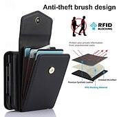 abordables Carcasas Samsung-teléfono Funda Para Z Flip 6 Z Flip 5 Z Flip 4 Z Flip 3 Funda Trasera con Soporte con cordón Ranura para tarjetas Retro TPU Cuero de PU