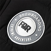 preiswerte Herren Steppweste-Herren Puffer Weste Kapuzenweste Gepolstert Weste Steppweste Täglich Verabredung Urlaub Modisch Brautkleider schlicht Herbst Winter Tasche Polyester warm halten Komfortabel Graphic Reisverschluss Mit