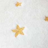 baratos Capa de almofada de férias-capas de almofada de veludo decorativas estrela 1pc macio quadrado almofada fronha para quarto sala de estar sofá cadeira