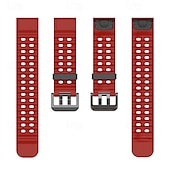 cheap Garmin Watch Bands-Watch Band for Garmin Fenix 8 47mm 51mm 7X 6 6X Pro Epix Pro Instinct 2X Approach S70 S62 S60 Forerunner 955 945 Epix Marq Descent Quatix 22mm 26mm Silicone Replacement  Strap Quick Fit Adjustable