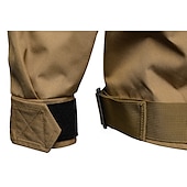 cheap Men&#039;s Jackets &amp; Coats-Men&#039;s Military Jacket Hiking Jacket Tactical Jacket Sports Outdoor Camping &amp; Hiking Waterproof Windbreaker Zipper Pocket Winter Spring &amp;  Fall Solid Color Active Sports &amp; Outdoors Hooded Regular