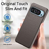 abordables Coques autres téléphones-téléphone Coque Pour Pixel 9 Pro Pixel 9 Pro XL Pixel 8 Pro Pixel 8 Pixel 9 Pixel 7 Pixel 7 Pro Pixel 6 Pixel 6 Pro Coque Arriere Antichoc Rétro TPU faux cuir