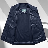 levne Vesty-Pánské Dağcı Yeleği Zimní kabát Turistická fleecová vesta Jaro Podzim Venkovní Pohodlné Prodyšné Kamizelka Lov Rybaření Lezení Černá Armádní zelená Námořnická modř Khaki Šedá