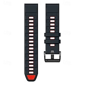 preiswerte Garmin-Uhrenarmbänder-Uhrenarmband für Garmin Fenix 8 47mm 51mm 7X 6 6X Pro Epix Pro Instinct 2X Approach S70 S62 S60 Forerunner 955 945 Epix Marq Descent Quatix 22mm 26mm Silikon Ersatz Gurt Quick Fit Verstellbar