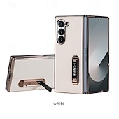 economico Cover Samsung-telefono Custodia Per Piegatura a Z 7 Z Fold 6 Z Fold 5 Z Fold 4 Z Fold 3 Custodia Portafoglio con Supporto Resistente agli urti Retrò Placcatura Pelle PU