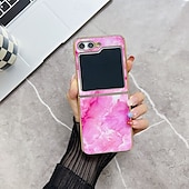 billige Samsung-etui-telefon Etui Til Samsung Galaxy Z Flip 5 Bakdeksel Støtsikker Kontor / Bedrift Herdet glass Belegg