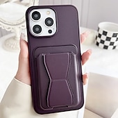 cheap iPhone Cases-Phone Case For iPhone 16 Pro Max Plus iPhone 15 Pro Max Plus iPhone 14 13 12 11 Pro Max Plus iPhone 14 Pro Max iPhone 13 12 11 Pro Max Back Cover with Stand Holder Card Slot Shockproof Retro TPU PU