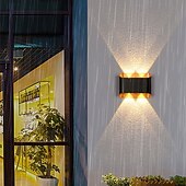 cheap Outdoor Wall Lights-Up and Down Modern LED Wall Lamp 2/4 Head Light Indoor Lighting Outdoor Lighting Wall Lights for Gallery Light 110-240V 5W