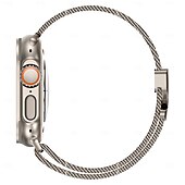 cheap Apple Watch Bands-Sport Band Milanese Loop Compatible with Apple Watch band 38mm 40mm 41mm 42mm 44mm 45mm 49mm Metal Clasp Stainless Steel Strap Replacement Wristband for iwatch Ultra 2 Series 9 8 7 SE 6 5 4 3 2 1