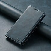 Недорогие Чехлы для Samsung-телефон Кейс для Назначение S24 S24 Ultra Plus S23 Ultra Plus S23 S22 S22 Плюс Ультра Кейс на заднюю панель со стендом Разъем для карты Защита от удара Ретро ПК Кожа PU